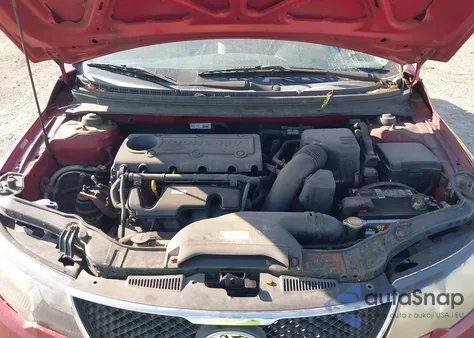 2010 Kia Forte Ex z USA, uszkodzony, nr VIN KNAFU4A2XA5095660